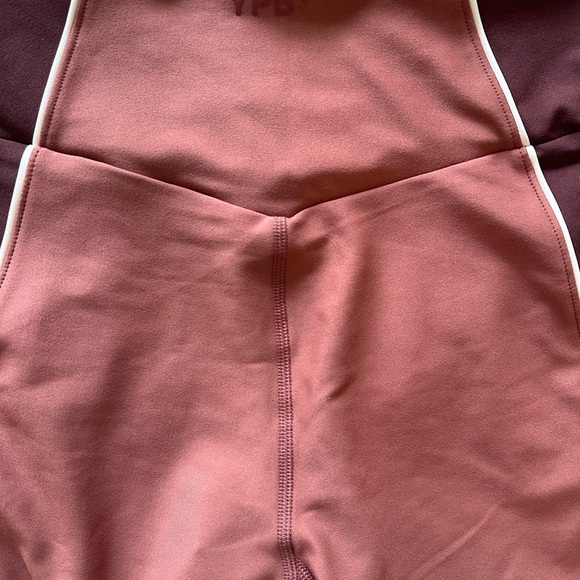 NWT YPB Women's Brown High-Waisted Shorts - Picture 4 of 6